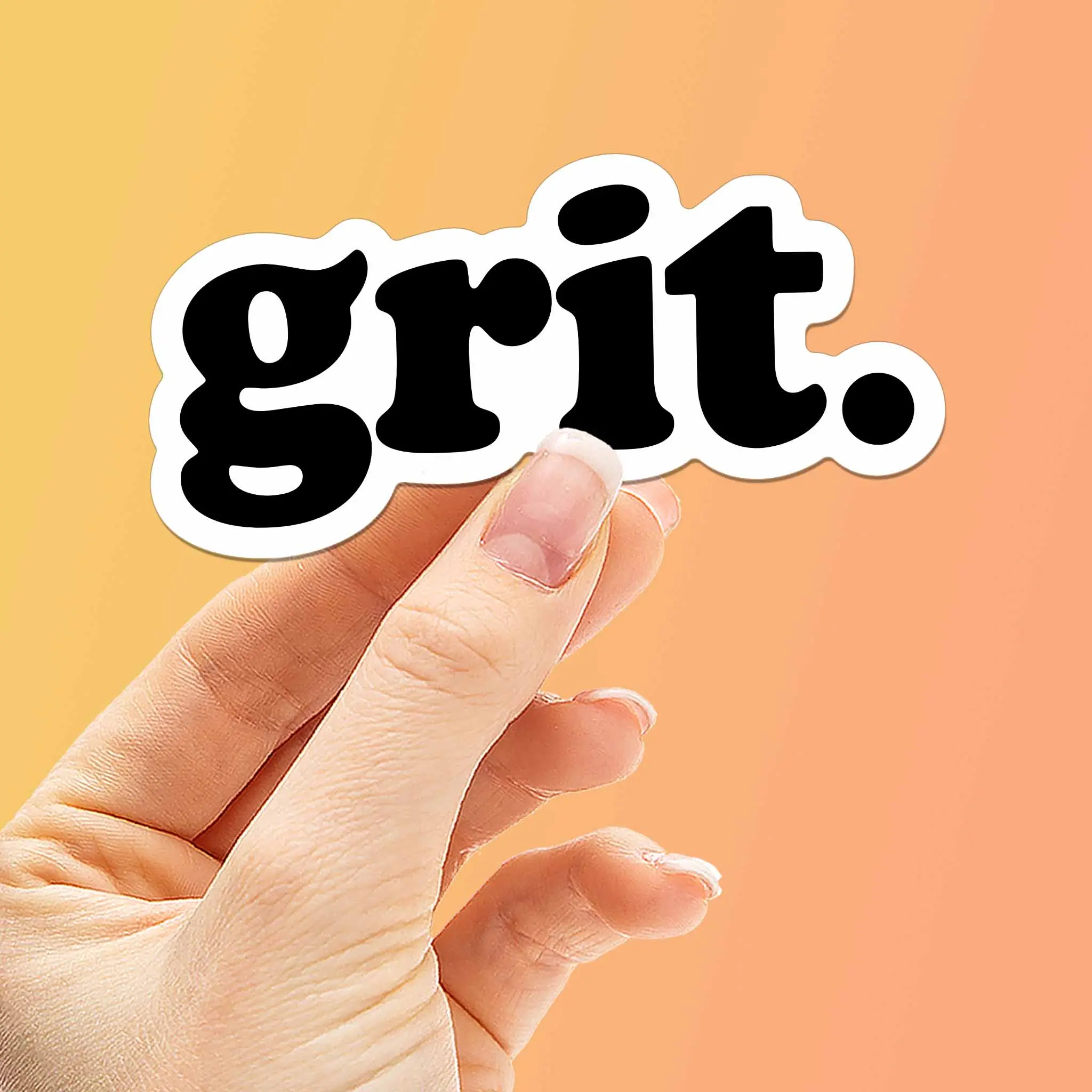 Grit Detroit Michigan Sticker - Cool Midwest Decals