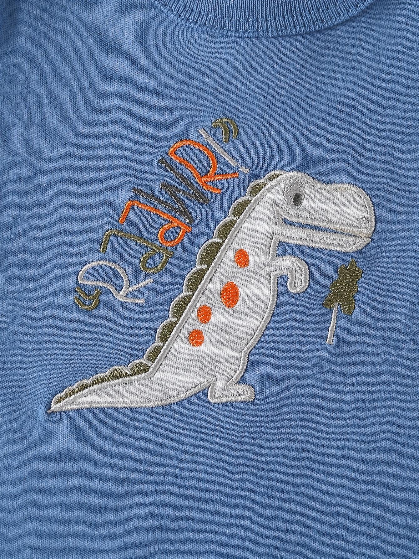 5-piece set of baby boy jumpsuit, baby cotton short sleeved dress, and essential clothing items suitable for baby boy's cartoon dinosaur sports style