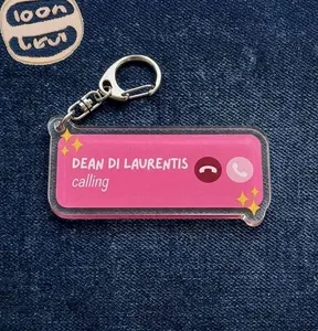 Dean Di Laurentis Calling Acrylic Keychain, Off Campus Hockey Romance Reader Gift
