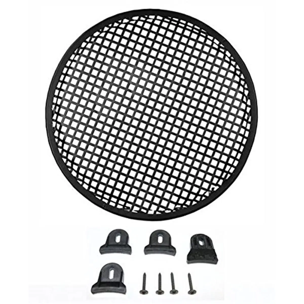 212 MAIN 12 in. Deejay LED Grill Clamp & Screw Kit - Modern Mounting Hardware for Sports Equipment, Scooters, with LED Lights