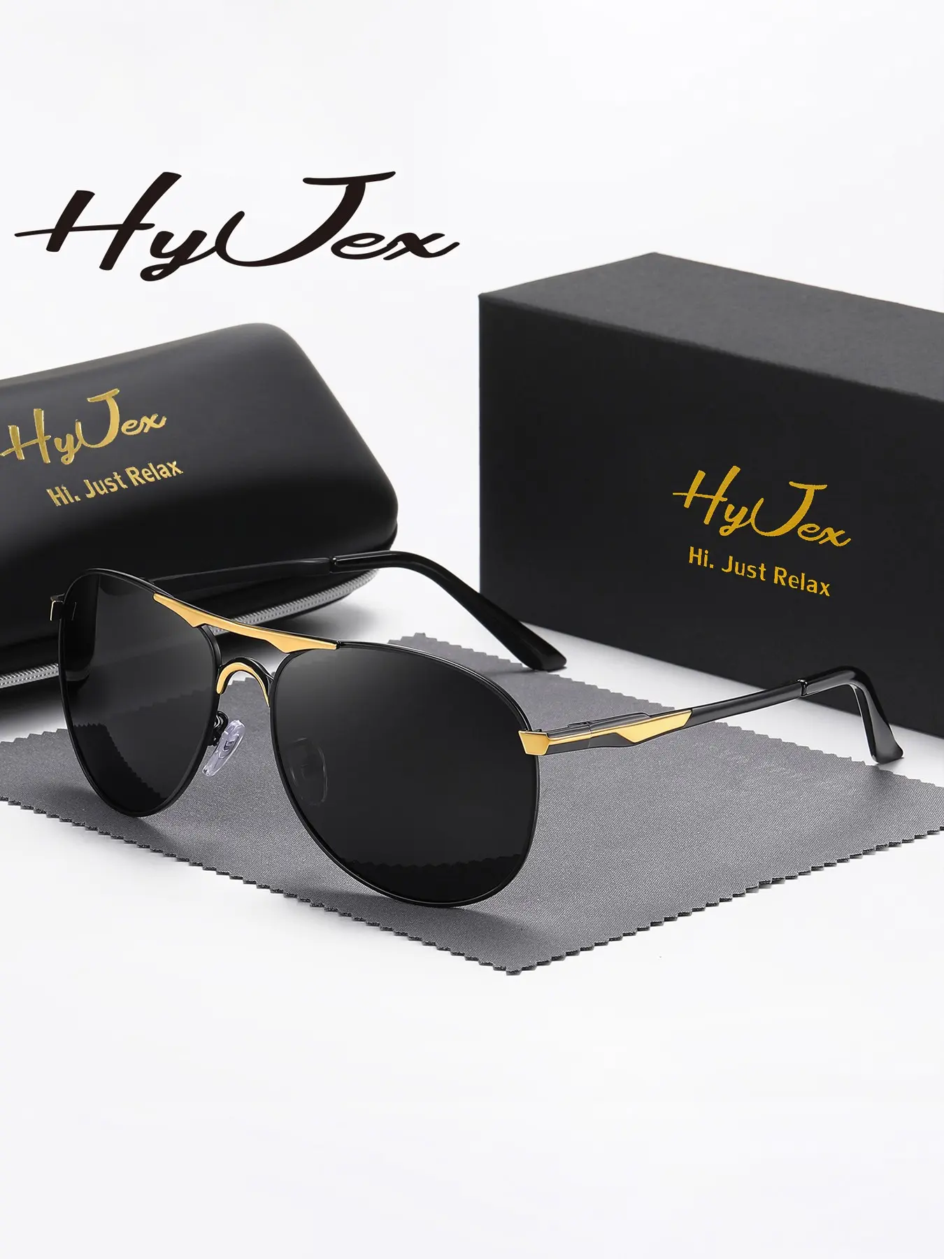 HYJEX 1 Piece Unisex Exceptional Quality Full Frame Trendy Casual Sunglasses Fashionable And Luxurious Frog Frame Sunglasses UV400