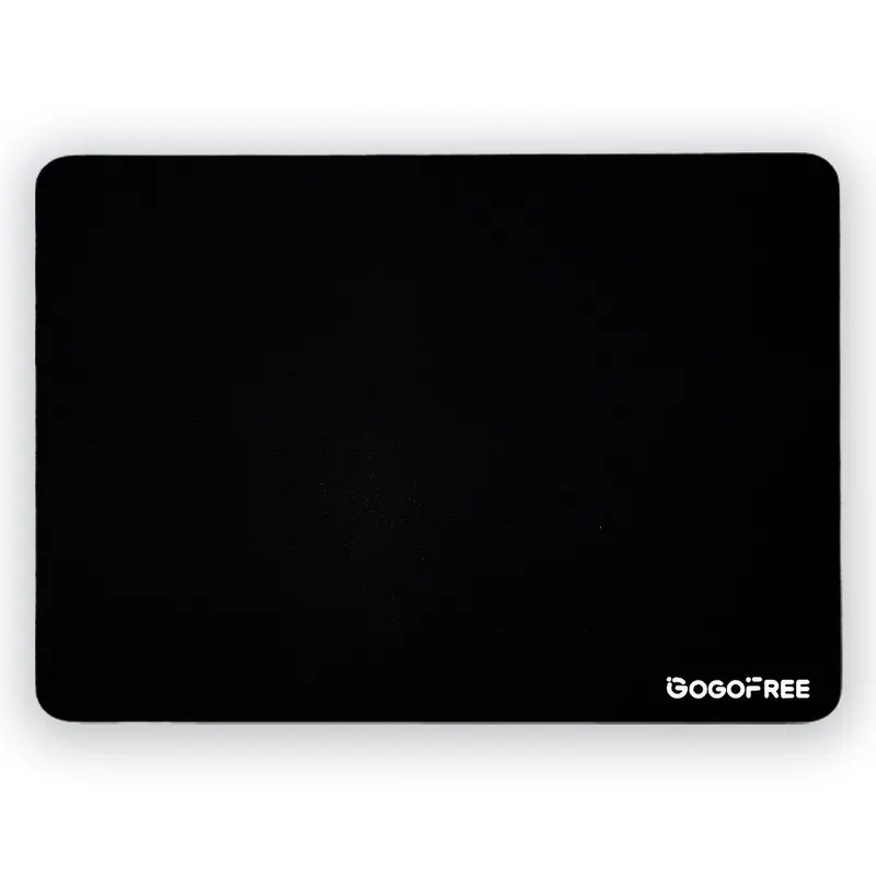 GOGOFREE Premium Tempered Glass Mouse Pad Ultra-Smooth Gaming & Office Surface Non-Slip Base Durable Easy to Clean Ideal for Gamers & Professionals