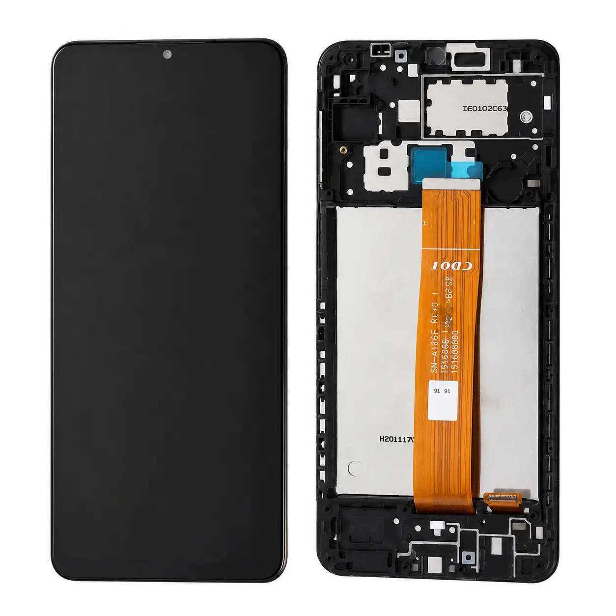 For Samsung Galaxy A12 A13 A14 A15 A16 Display LCD Touch Screen Digitizer Frame