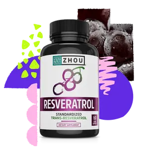 Zhou Resveratrol - High-Potency Trans-Resveratrol Formula