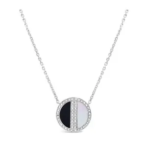 Dallas Prince Sterling Chrome Marcasite Deco Dreams Necklace
