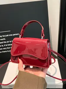 Women's Small Crossbody Shoulder Bag, Flip-Top Design, Casual Fashion, Adjustable Strap, Suitable for Teens and Adults, Daily Use & Travel