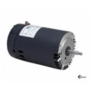 Regal Beloit  1 HP 56J Up-Rated Pool & Spa Pump Motor, Threaded Shaft