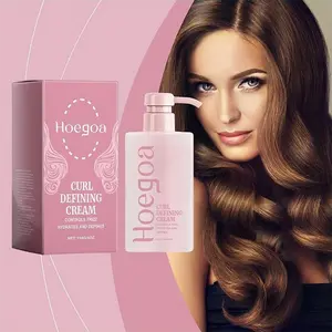 Hair Halo Curl Defining Cream - Anti-Frizz Moisturizer for Curly & Wavy Hair, Smooths & Enhances Curls for Women, Moms & Girls