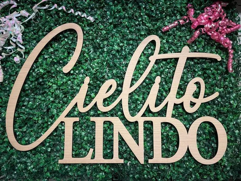 Cielito Lindo wood sign