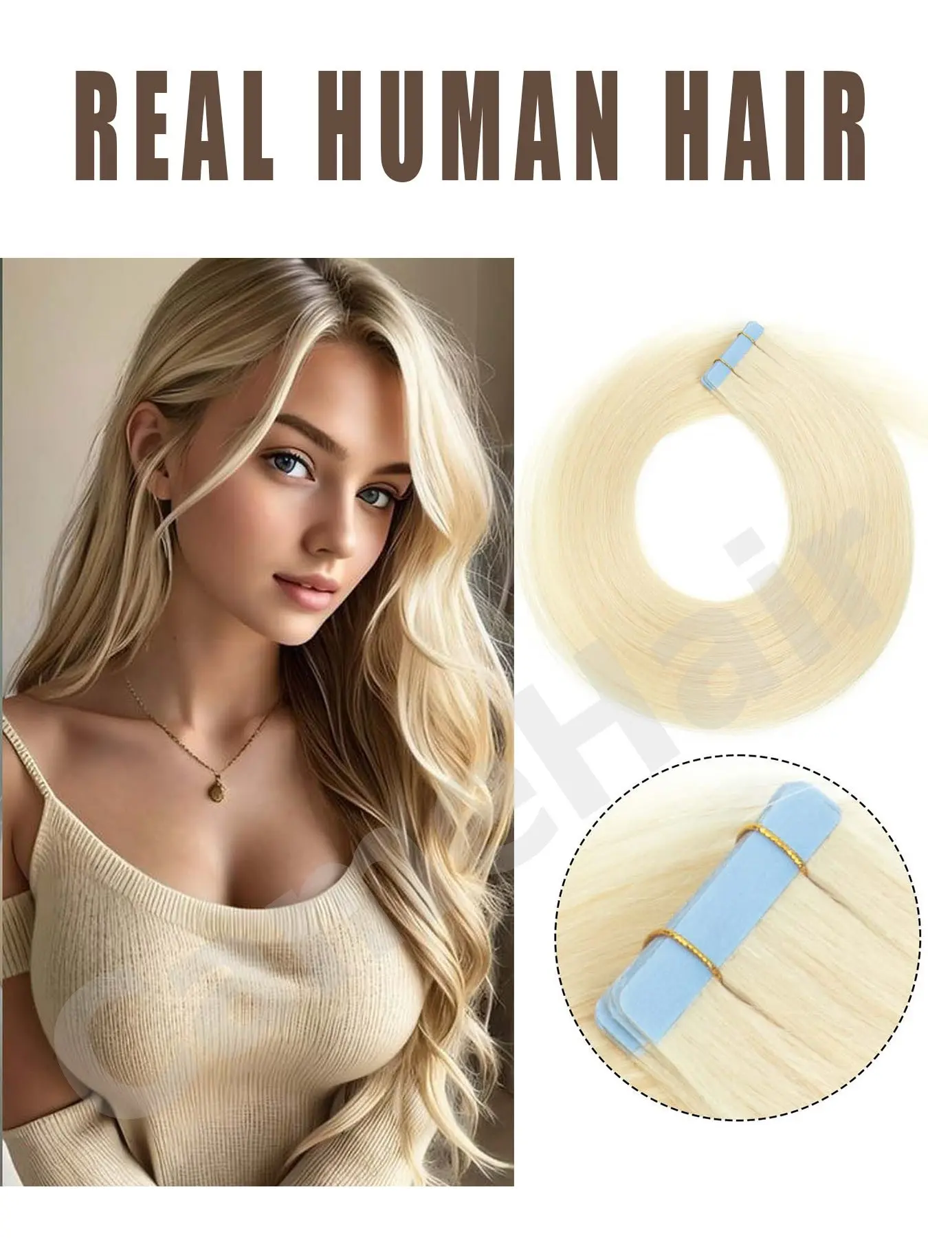 20Pcs 30G A Pack Tape In Hair Extensions Human Hair Straight Invisible Adhensive Tape Hair Extension Suitable for Women Hair Seamless Extensions Sleek Hairpiece Durable Extensions Highquality Tapeins Tapein Extensions Adhesive Extensions Professional