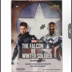 Marvel Studios The Falcon and the Winter Soldier Blaster Box (Upper Deck 2023)