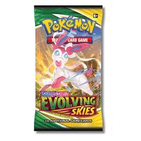 10 x Pokémon Evolving Skies Booster Pack 