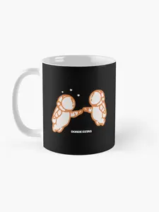 Ivan Cornejo "Donde Estas" Astronaut Mug | 11oz, 15oz | Perfect Gift For Fans | Ivan Fan Merch | Quote Coffee Cup | Positive Vibes Black Ceramic Drinkware | Gift for Happiness Seekers
