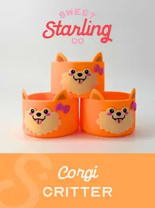 Critter Tumbler Boots: Corgi