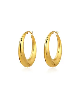 Chic Chubby Hoop Earrings