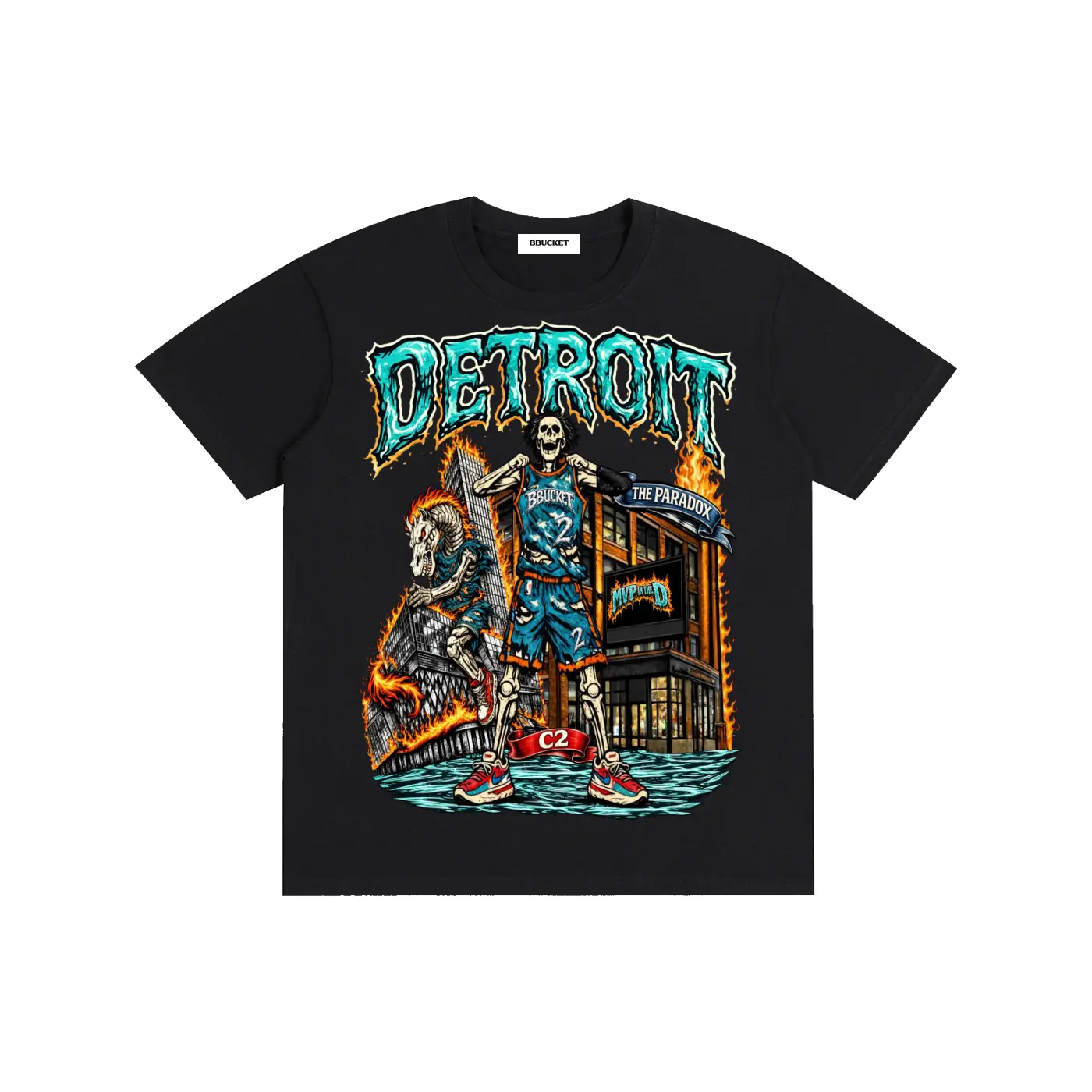 C2 TEE - BLACK