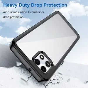 Samsung Galaxy Xcover 7 Case, Shockproof Silicone Bumper, Air Cushion Design, Clear Matte Finish, Durable Protection for Samsung Galaxy Xcover 7 5g