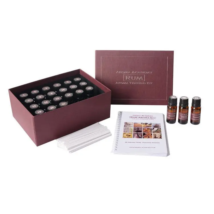Rum Aroma Masterclass Kit - 24 Signature Aromas + Training Guide - Free Standard Shipping