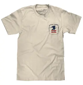 USPS United States Postal Service Mail Eagle T-Shirt - Cream