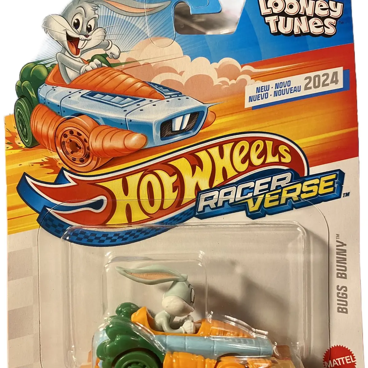 Hot Wheels Racer Verse Bugs Bunny diecast replica