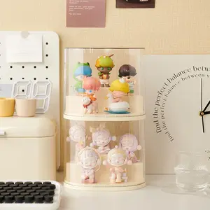 Transparent Doll Display Box Stackable Dust-Proof for Blind Box Collectibles – Great Gift for Toy Collectors
