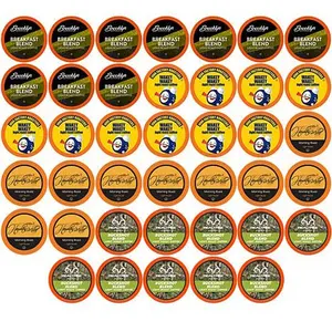 Two Rivers Coffee 40ct Light Roast Coffee Pods Sampler