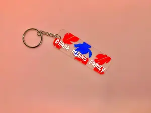 Ohana means Family Acrylic Keychain | Lilo and Stich Keychain | Gift for Her | Birthday Gift |