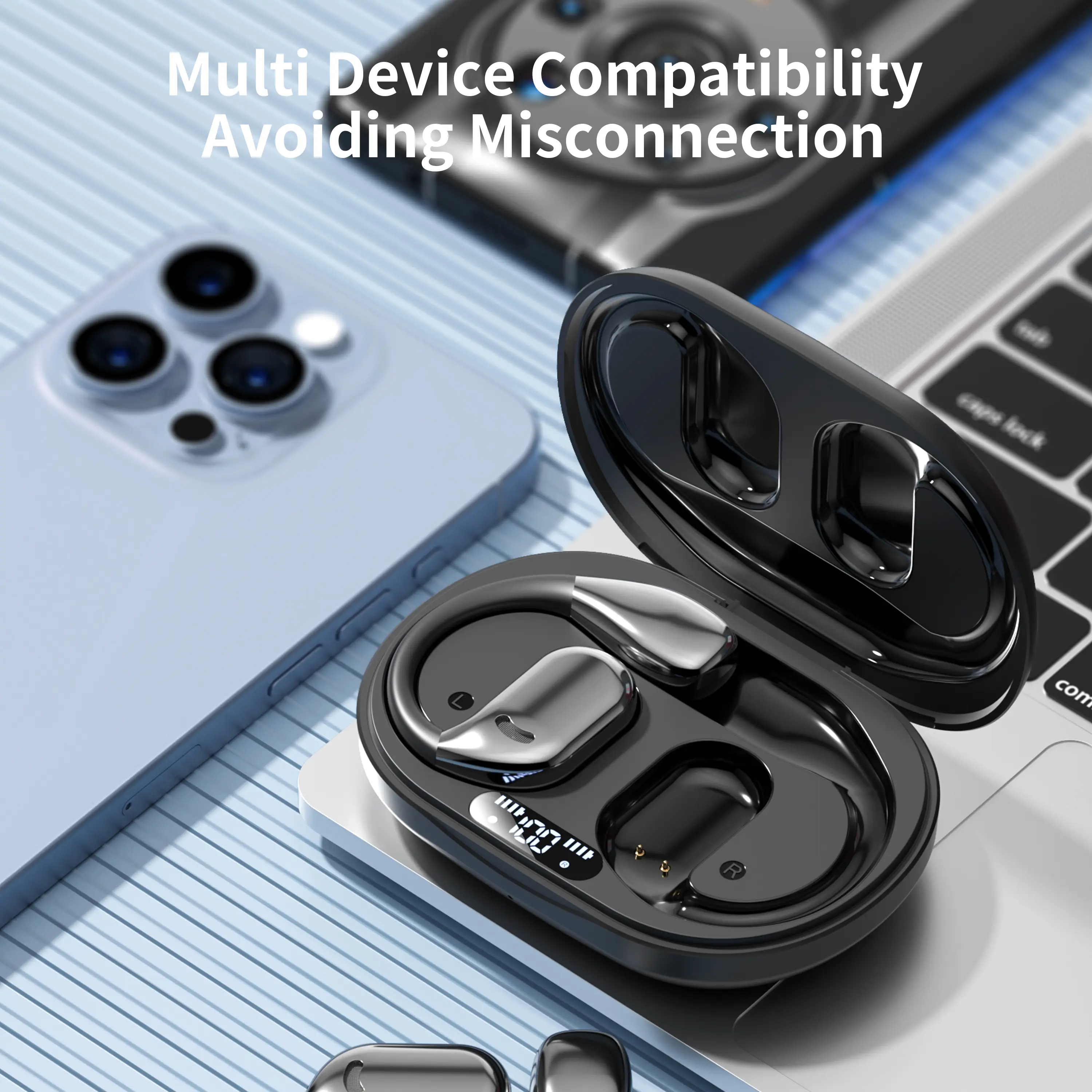 M75  Best wireless headphones   Immersive Stereo Sound | Deep Noise Cancellation | 30-Hour Long-Lasting Battery Life True Wireless Audio Headset