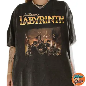 Labyrinth Goblin Shirt, Fan Gift T-Shirt, Unisex Cotton Tee, Crew Neck, Sizes S–3XL, Men’s & Women’s Streetwear Top