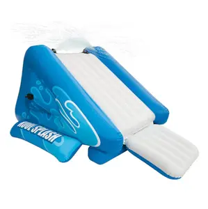 Intex 131-in L x 81-in W Blue Rectangle Kiddie Pool, Large Rectangular Backyard Pool, Summer Water Fun Pool, Intex Family Pool, Outdoor Rectangle Swimming Pool