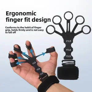 Finger Strength Trainer, 1 Count Hand Grip Strength Trainer, Hand Strengthener for Strength Training, Fitness Equipment for Home Gym