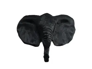 3D Printed - Elephant Wall Mounted Clothes, Hat or Key chain Hanger!