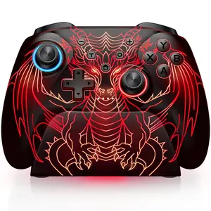 Gaming Controller with  Dock for PC| Hall Effect Joystick & 1000Hz Polling | Programmable  Buttons, RGB, Turbo, Gyro | Compatible with / 2, Android, iOS