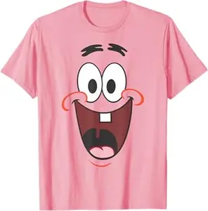 Cute Ocean Cartoon Friends Big Face Graphic Tee, Retro Funny Unisex T-Shirt#cartoonstyle #funnytee #vintagevibes #graphicshirt #viraltee