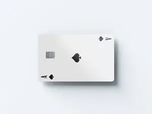 Ace of Spades Credit Card Skin - Credit Card Cover/Skin