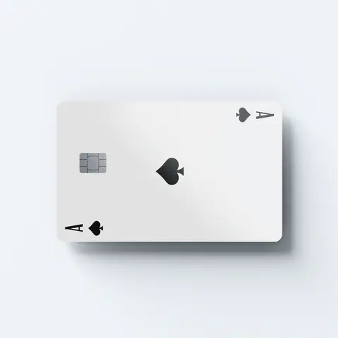 Ace of Spades Credit Card Skin - Credit Card Cover/Skin