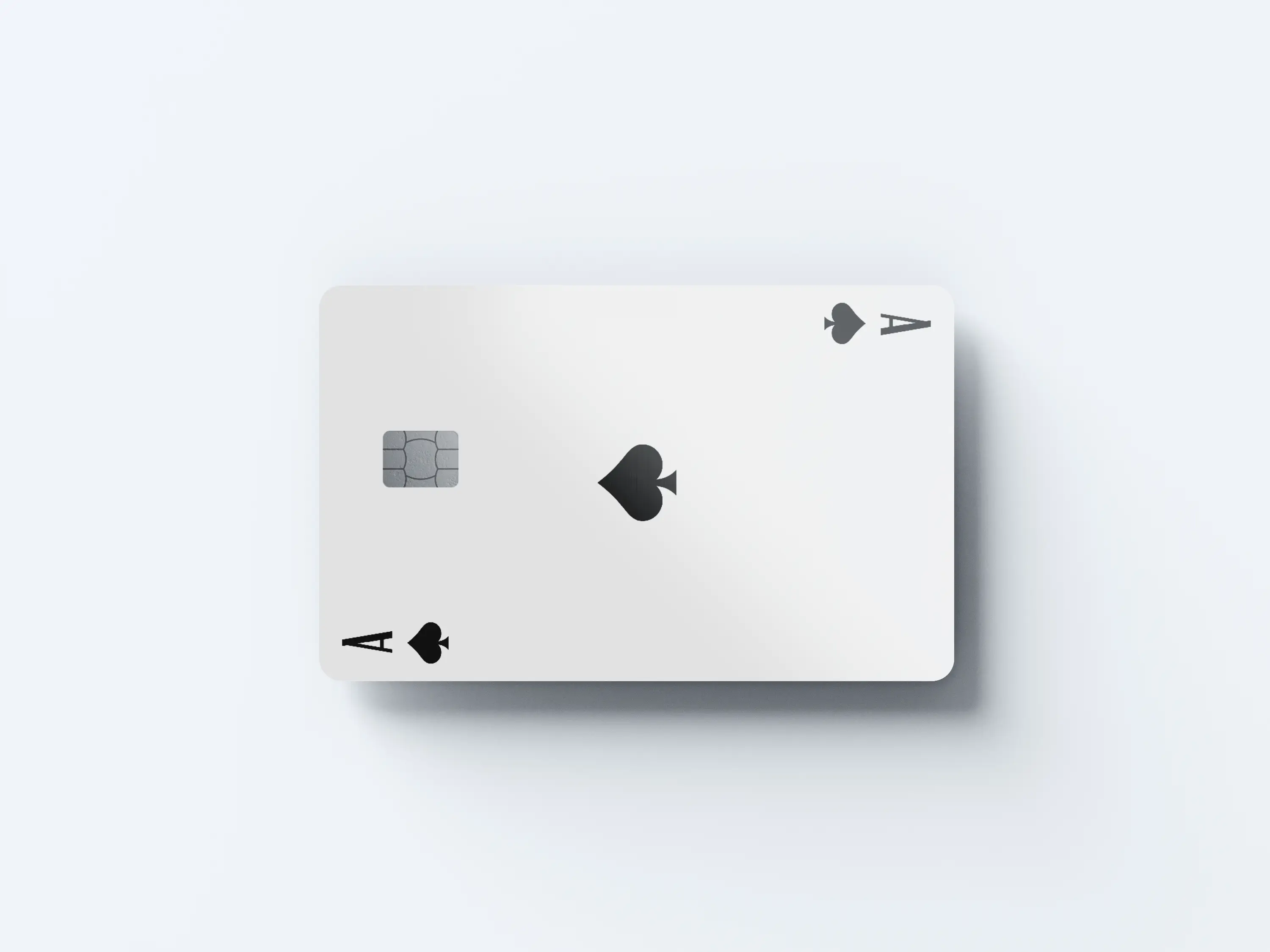 Ace of Spades Credit Card Skin - Credit Card Cover/Skin