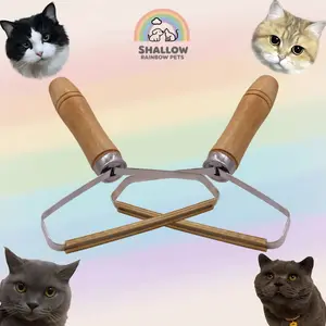 Pet Hair Remover Carpet Scraper Cat Dog Fur Cleaner Magic Tool