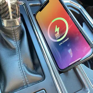 Induktiv Ford F-150 2015-2020 Wireless Device Charging Unit Electronic Smartphone Charger rgb light