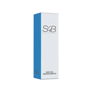 S4B Lightweight Rice Oil Hair Serum for Instant High-Shine & Frizz Control - Thermal Protection Shield for Glossy Hair 1.69 fl oz