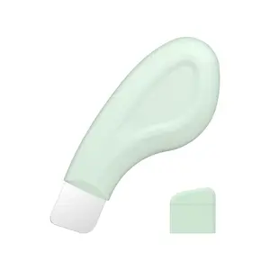 Blackhead Removal Tool, Stainless Steel Deep Cleaning Face Scraper, Silicone Cover Skin Cleansing Facial Razor, Nose Blackhead Remover, Unisex Skincare ()