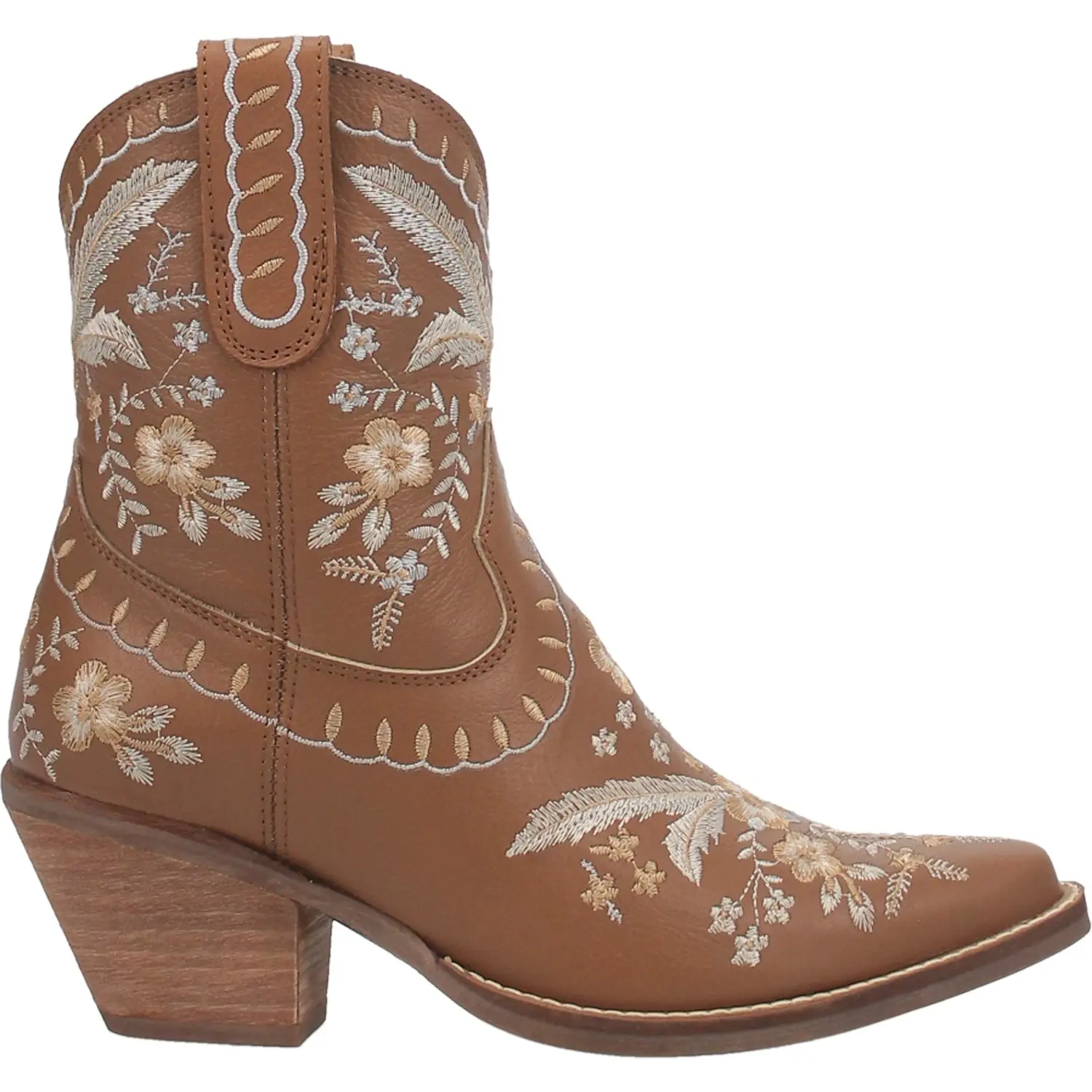 #PRIMROSE LEATHER BOOTIE