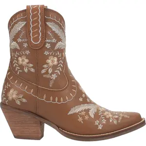 #PRIMROSE LEATHER BOOTIE