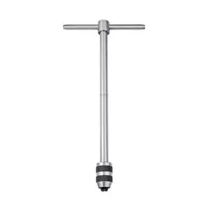 Starrett T-Handle Tap Wrench with T-Handle Grip, 1/4 in-1/2 in Tap Capacity, 13 in Overall Length, Model 50432