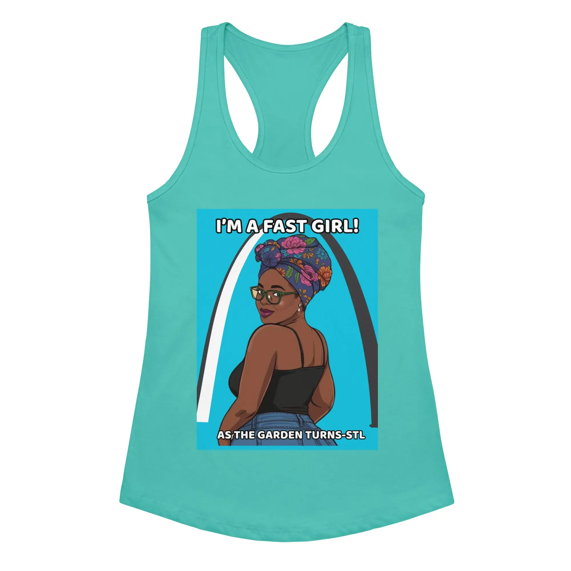 Women’s fitted racerback tank top Women’s fitted racerback tank top