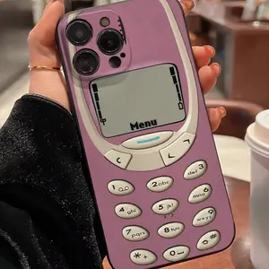 Classic Cube Pattern Tpu Anti-Drop Phone Case for iPhone Series, Ideal Gift for Couples & Teens, Perfect for Birthdays & Christmas