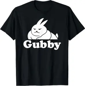 Funny Cute Rabbit Meme Gubby The Rabbit Gubby T-Shirt