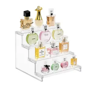 Life wit 4 Tier Clear Display Risers Stand