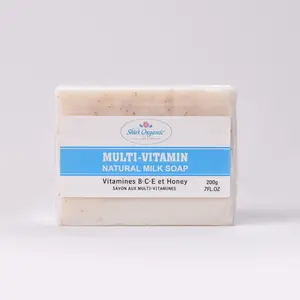 Multi-Vitamin Correctional Soap - With Coconut and Shea Butter for Brightening and Cleansing the Skin Body Care Body Wash Moisturize Organic