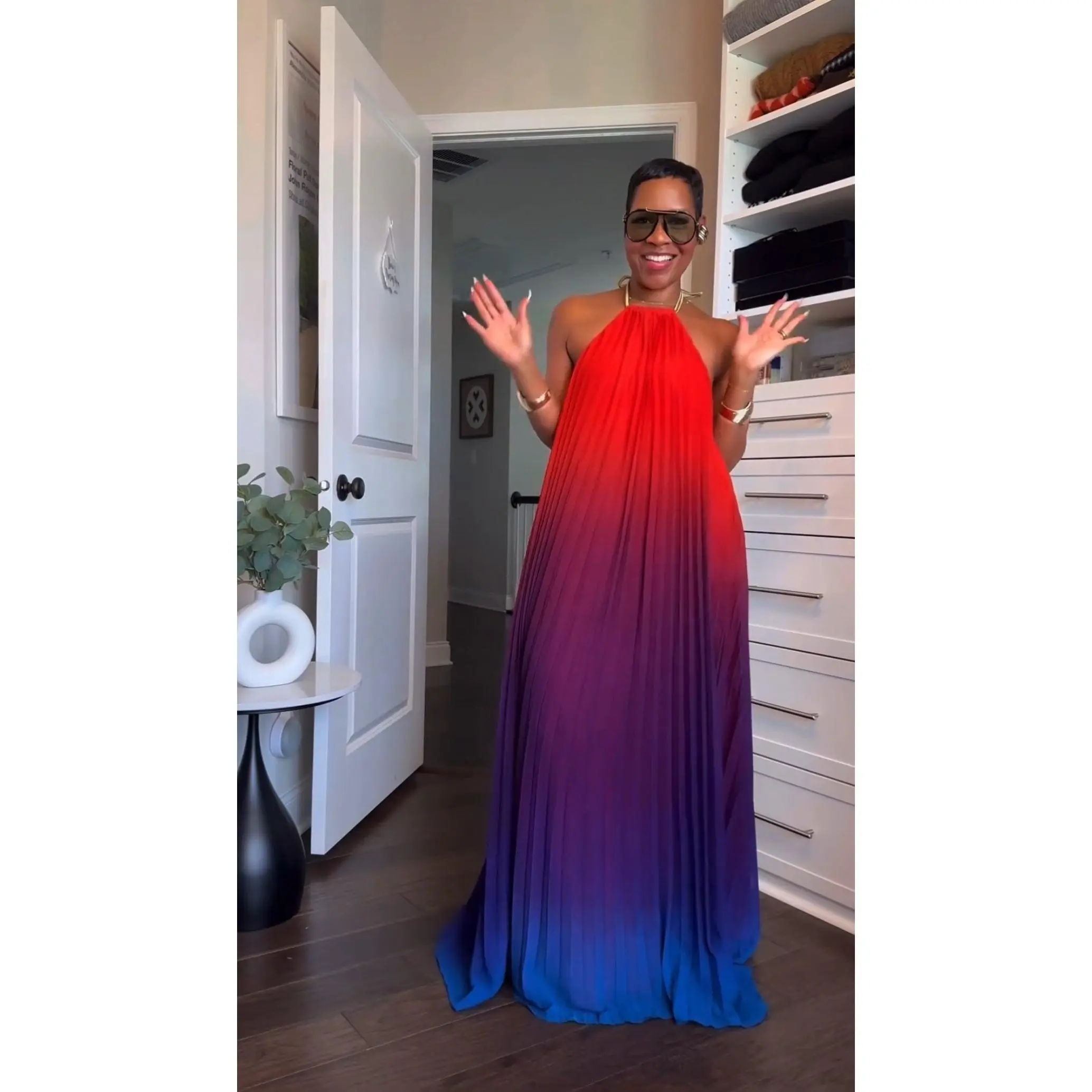 Nadia Ombre Maxi Dress - TikTok Shop